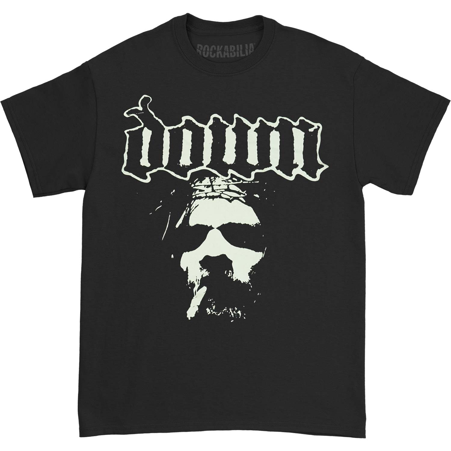 Down Face Slim Fit T-shirt Front
