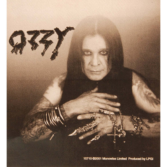 Ozzy Osbourne Sepia Sticker Front