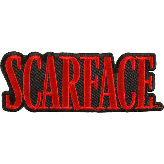 Scarface Logo Embroidered Patch Front