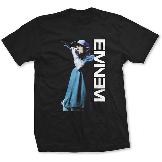 Eminem Mic. Pose Slim Fit T-shirt Front