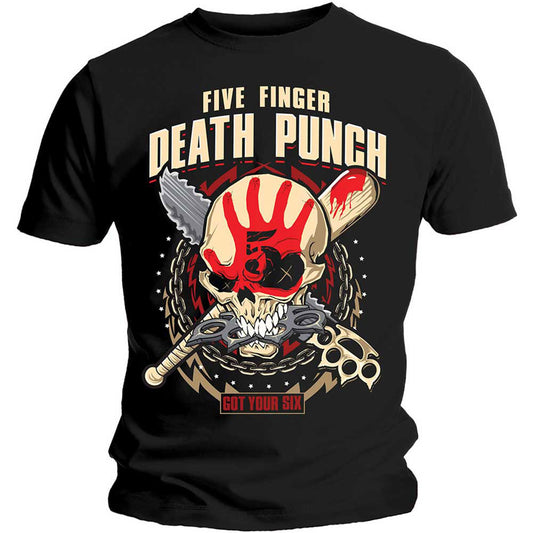 Five Finger Death Punch Zombie Kill Slim Fit T-shirt Front