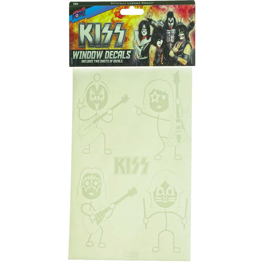 KISS Window Decals Sticker Set Front