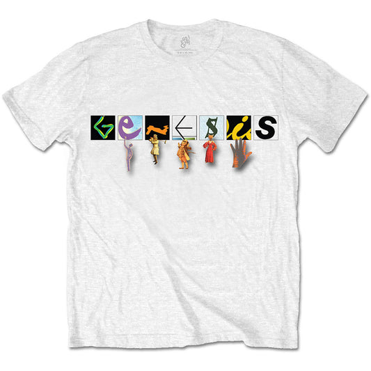 Genesis Characters Logo T-shirt Front