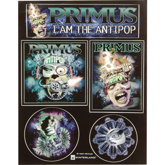 Primus Antipop Sticker Set Sticker Set Front