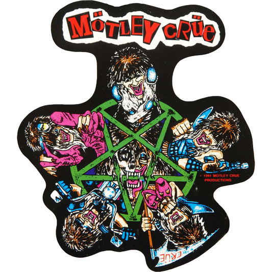 Motley Crue Decadence Sticker Front
