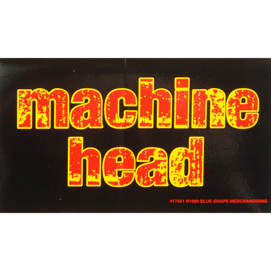 Machine Head Logo Sticker Front