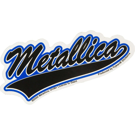 Metallica Die Cut Logo Sticker Front