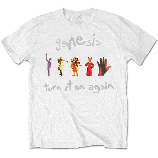 Genesis Turn It On Again T-shirt Front