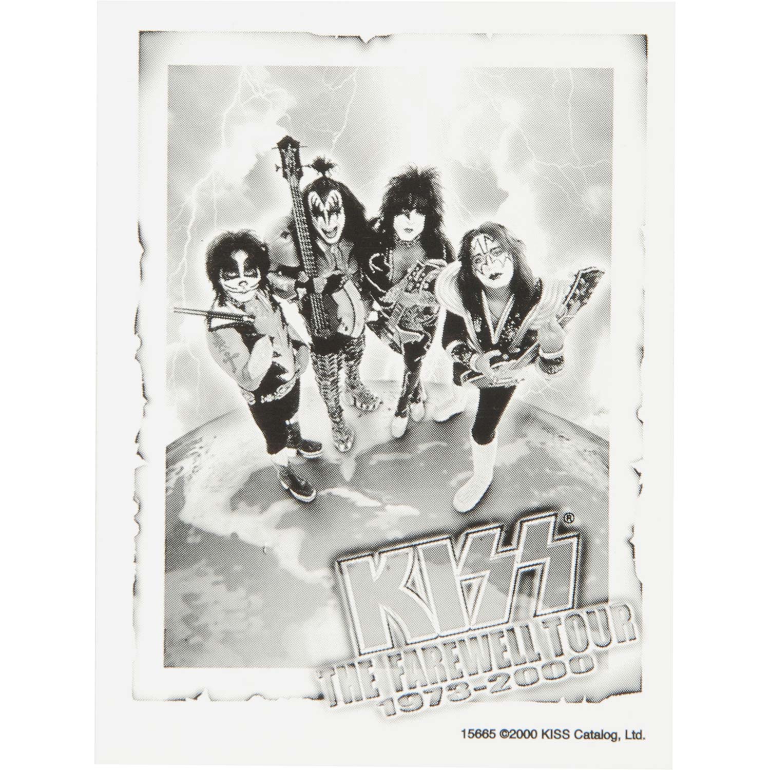 KISS Farewell Tour Sticker Front