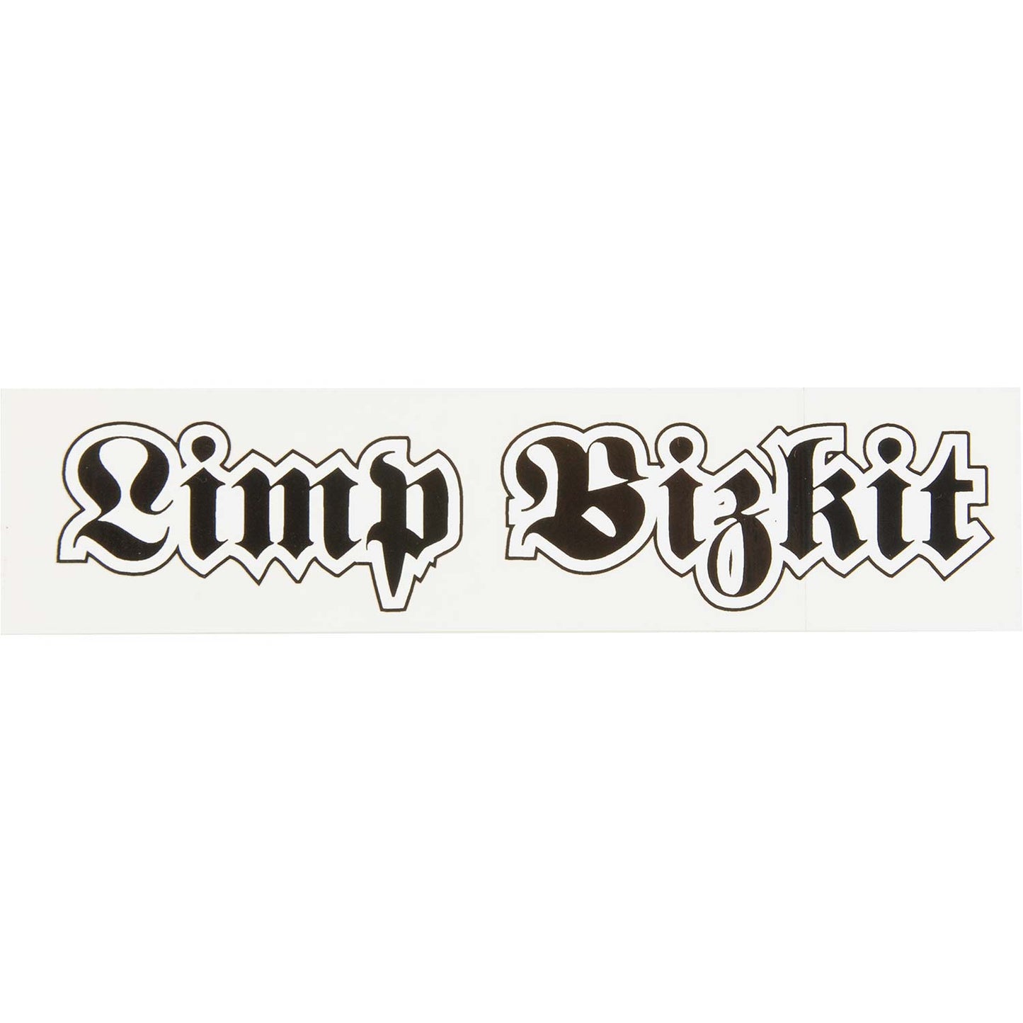 Limp Bizkit Clear Decal Sticker Front