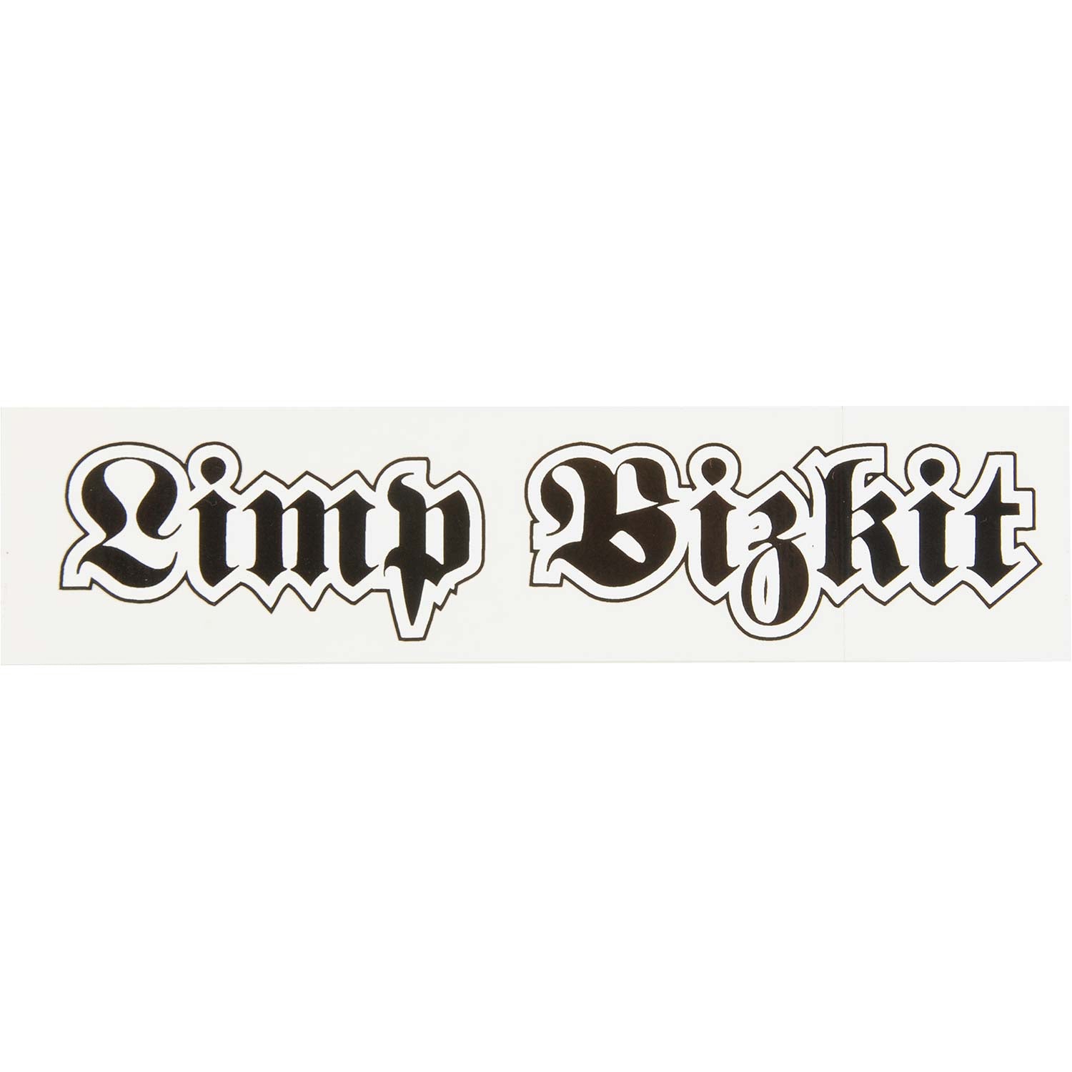 Limp Bizkit Clear Decal Sticker Front