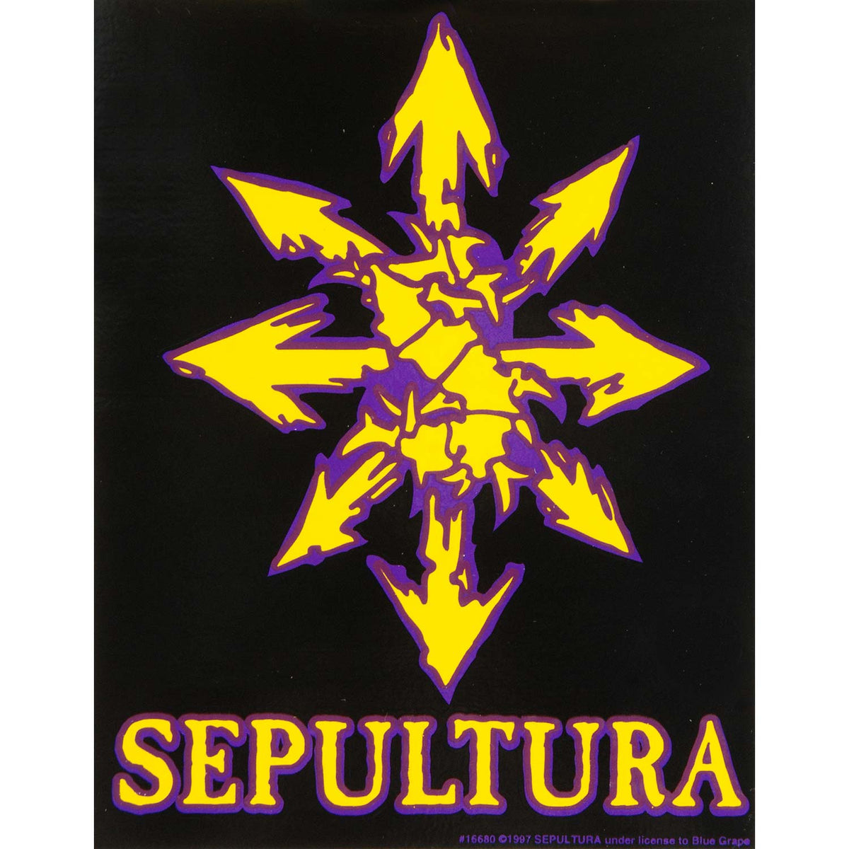 Sepultura Sticker Front