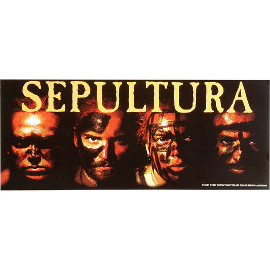Sepultura Group Sticker Front