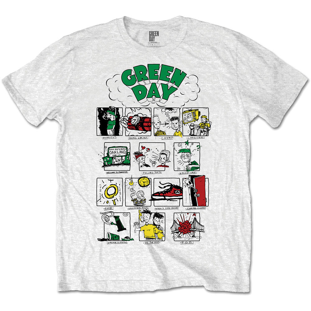 Green Day Dookie RRHOF T-shirt Front