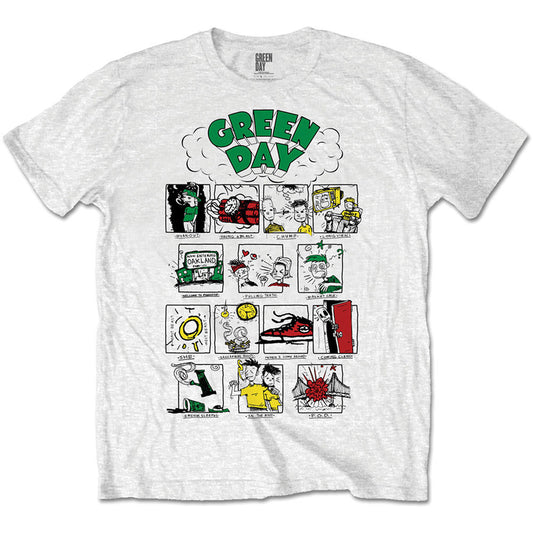 Green Day Dookie RRHOF T-shirt Front