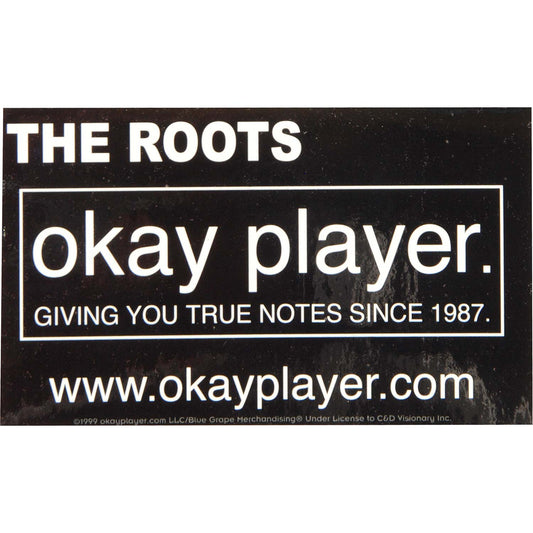 Roots Okay Player Large Sticker Front