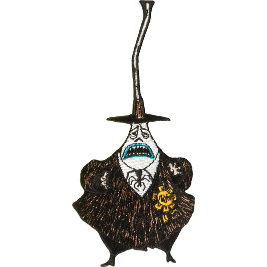Nightmare Before Christmas Sad Mayor Embroidered Patch Front