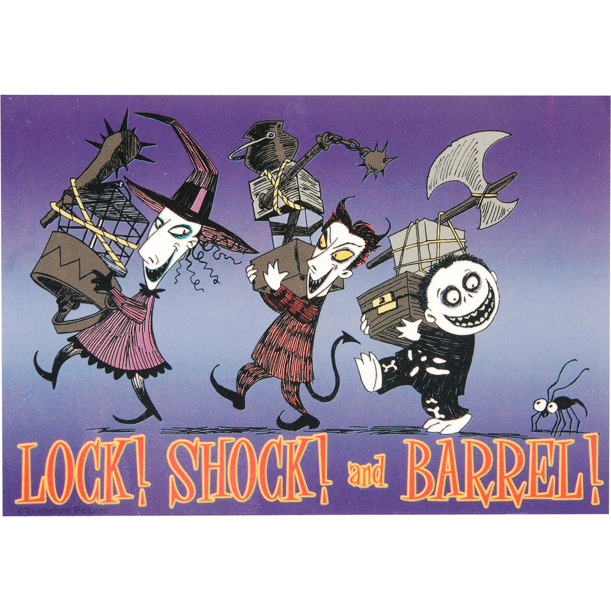 Nightmare Before Christmas LS&B Sticker Front