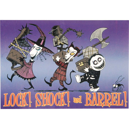 Nightmare Before Christmas LS&B Sticker Front