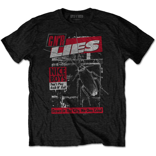 Guns N Roses Nice Boys Slim Fit T-shirt Front