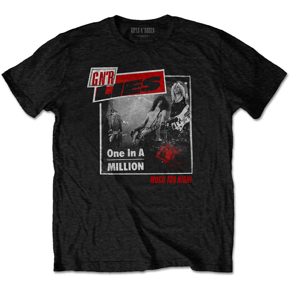 Guns N Roses One In A Million Slim Fit T-shirt Front