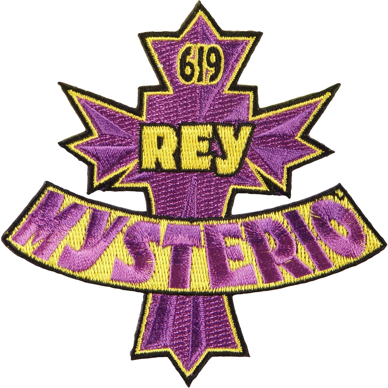 WWE Rey Mysterio Embroidered Patch Front