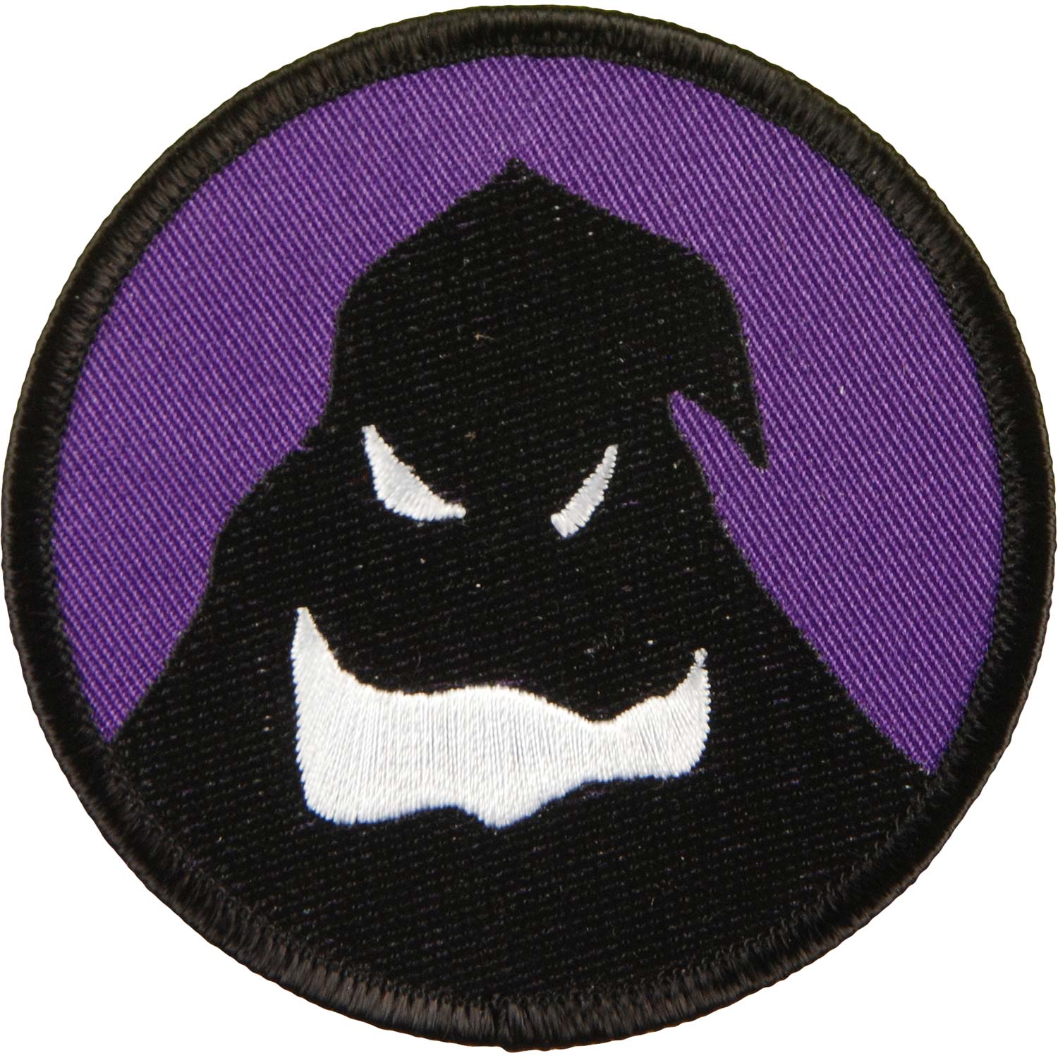 Nightmare Before Christmas Oogie Purple Embroidered Patch Front