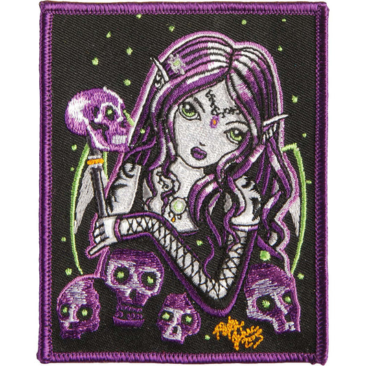 Myka Jelina Belladonna Embroidered Patch Front