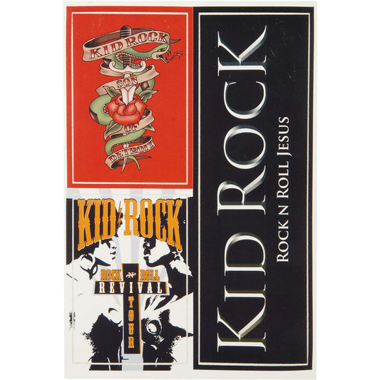 Sheet Of 3 Stickers (6" x 9") Sticker Set