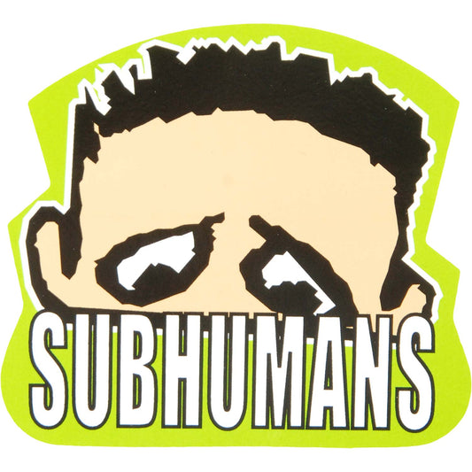 Subhumans Sticker Front