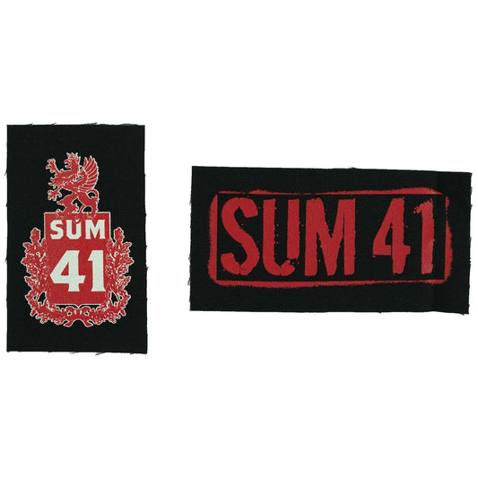 Sum 41 Cloth Patch Front
