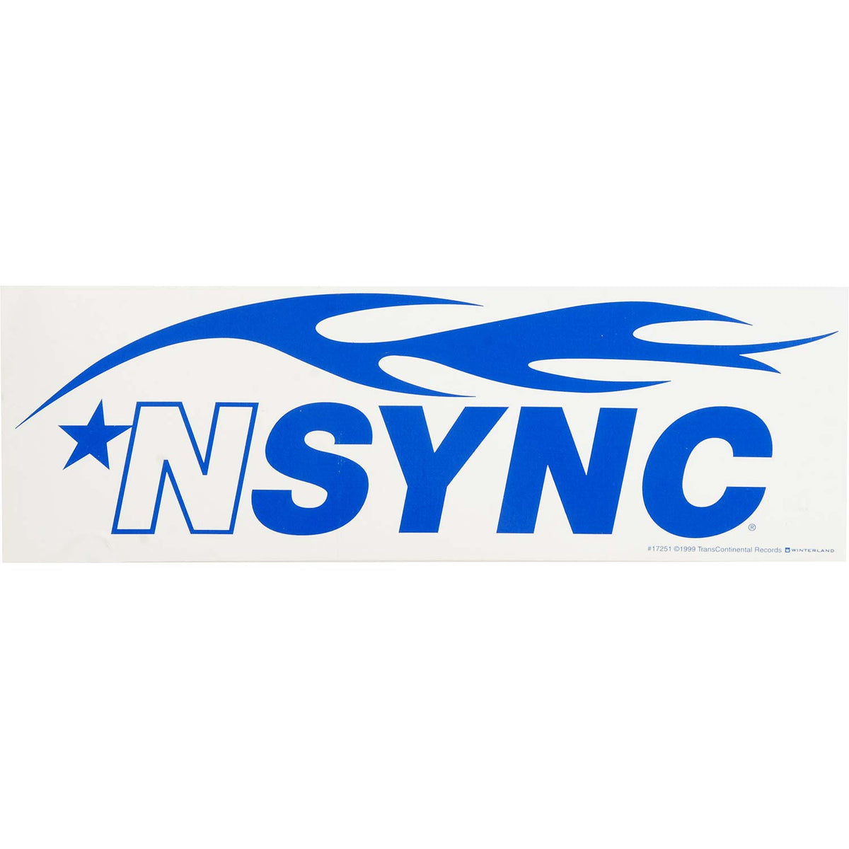 N Sync Sticker Front