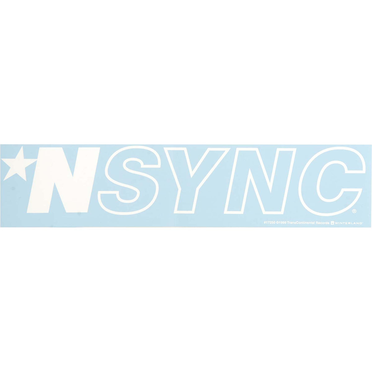 N Sync Sticker Front