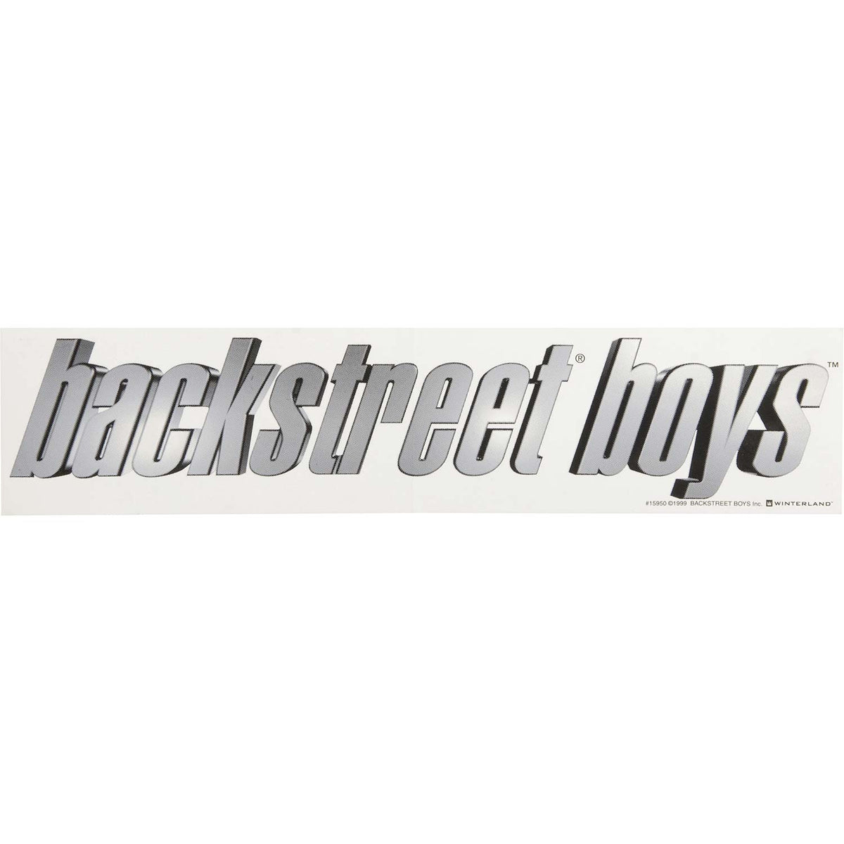 Backstreet Boys Sticker Front