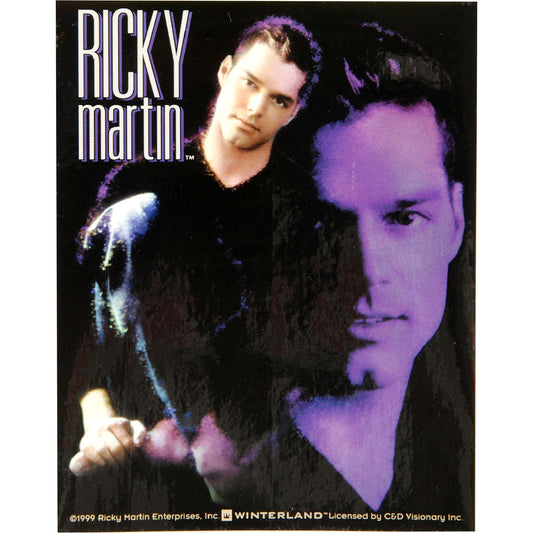 Ricky Martin Sticker Front