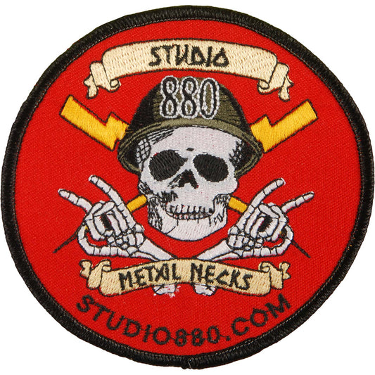 Studio 880 Embroidered Patch Front