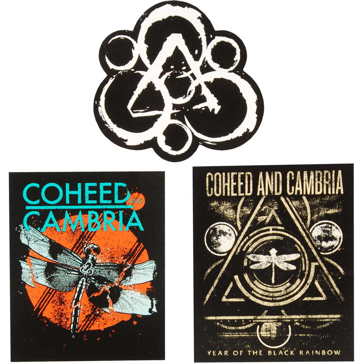 Coheed And Cambria Sticker Set Front