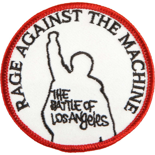 Rage Against The Machine Embroidered Patch Front