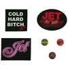 Pack Of 3 Assorted Stickers & 3 Buttons Sticker Set