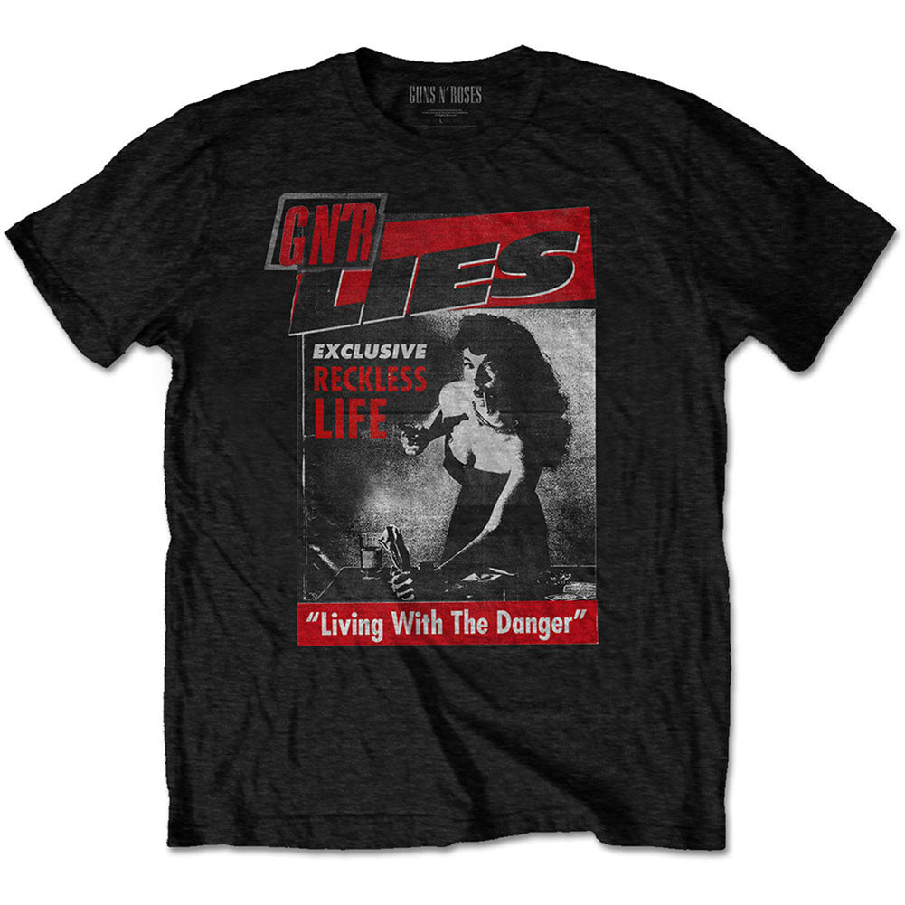 Guns N Roses Reckless Life Slim Fit T-shirt Front