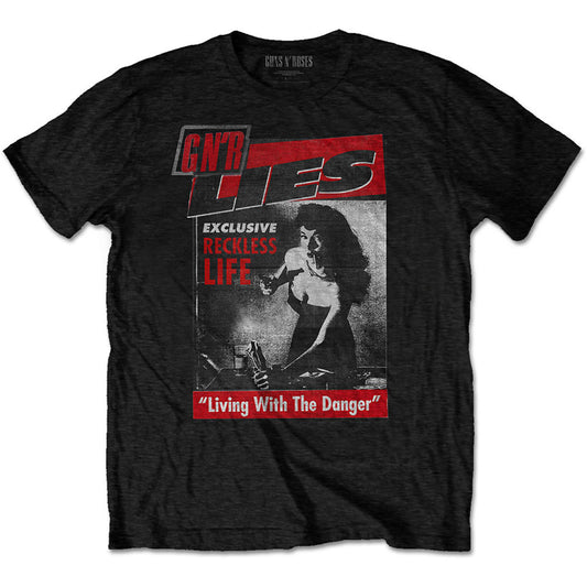 Guns N Roses Reckless Life Slim Fit T-shirt Front