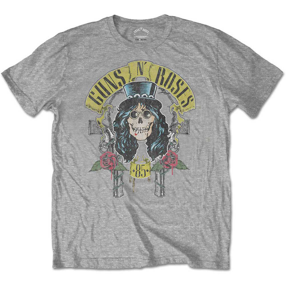 Guns N Roses Slash '85 Slim Fit T-shirt Front