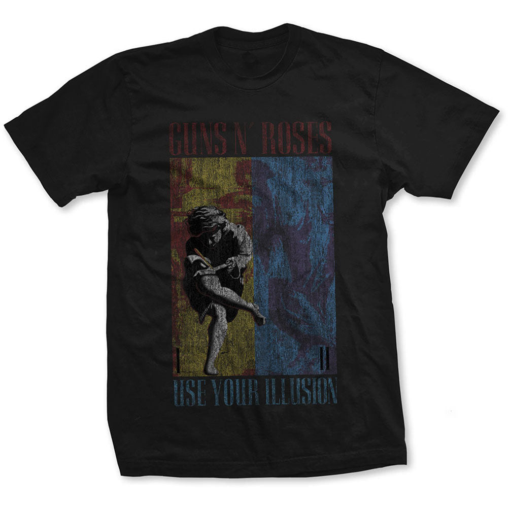 Guns N Roses Use Your Illusion Slim Fit T-shirt Front