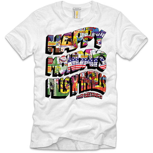 Happy Mondays Pills N' Thrills Slim Fit T-shirt Front