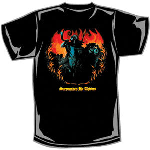 High On Fire Surrounded by Thieves T-shirt