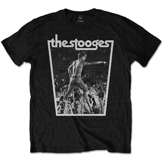 Stooges Crowd Walk Slim Fit T-shirt Front