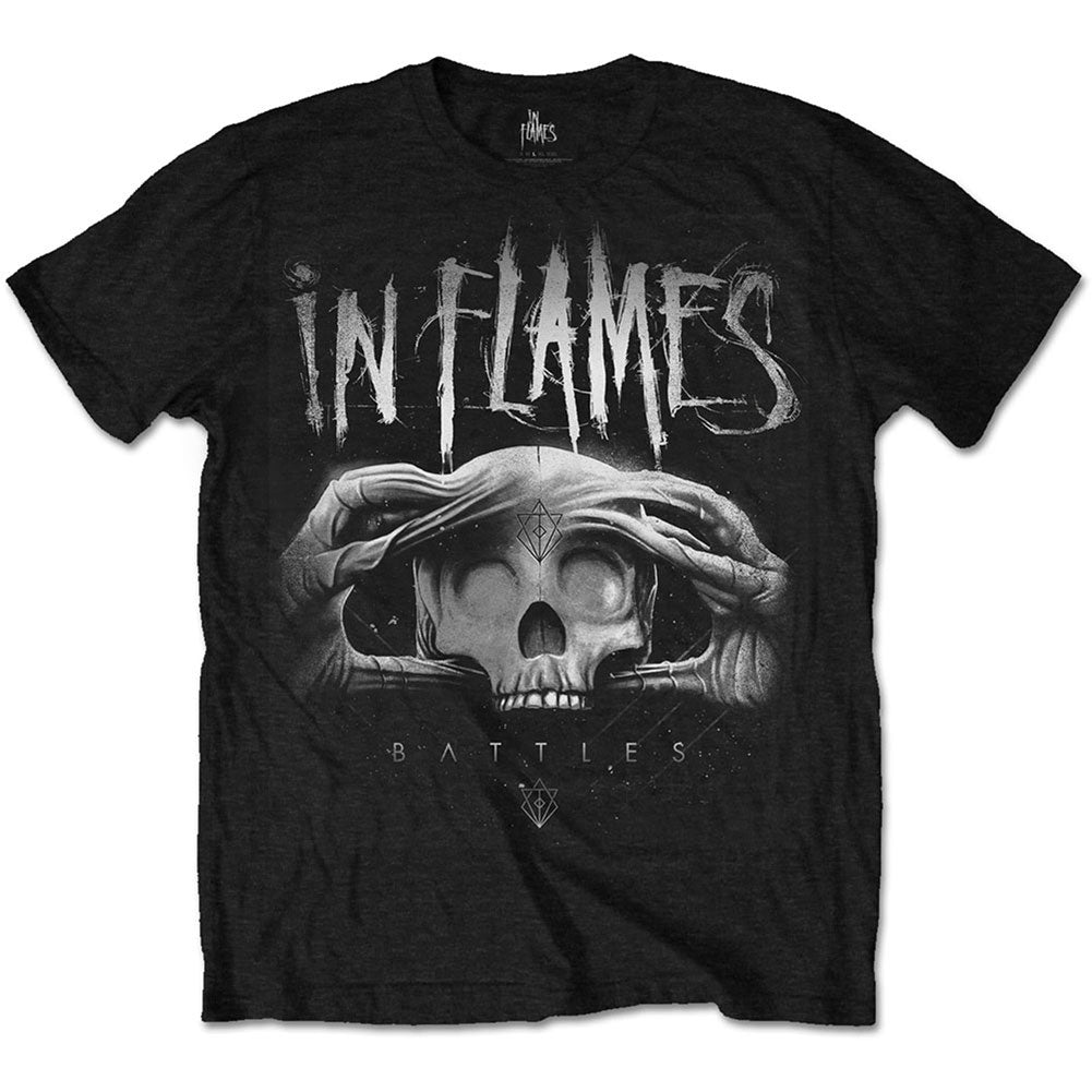 In Flames Battles 2 Tone Slim Fit T-shirt Front