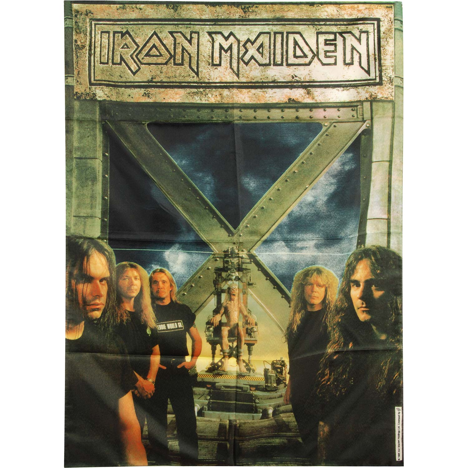 Iron Maiden Poster Flag Front