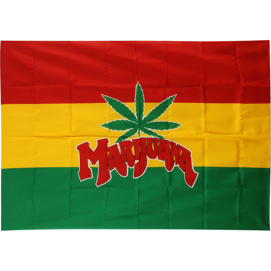 Pot Leaf Poster Flag Front