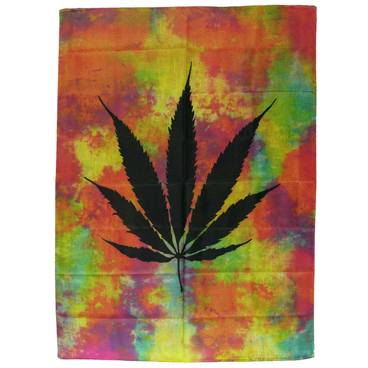 Pot Leaf Poster Flag Front